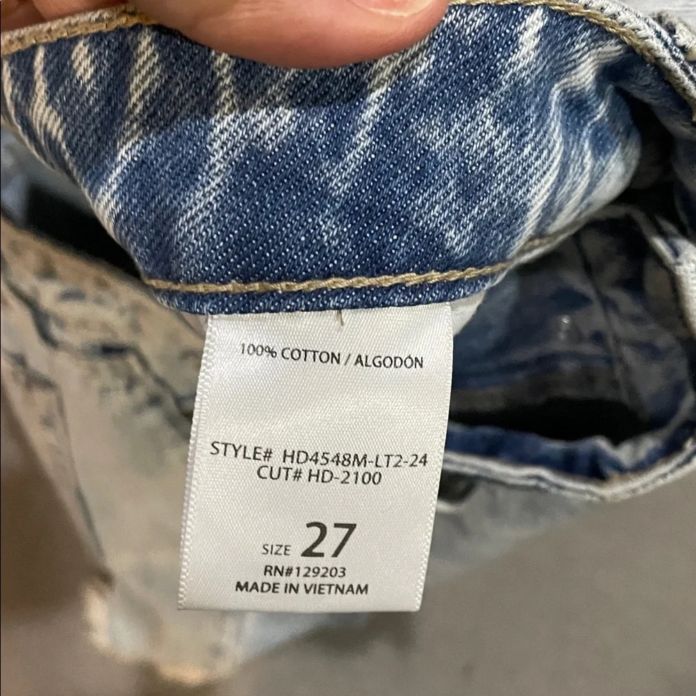Altar'd State Frayed Jean Shorts 4 Buttonfly distressed